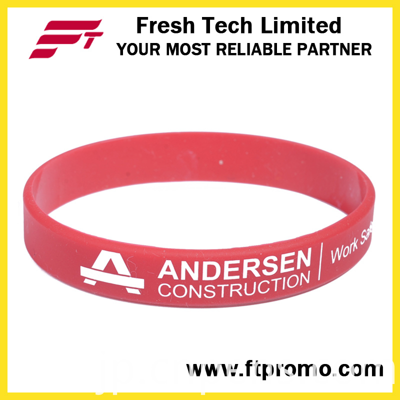 OEM Silicone Wristband Promotional Silicone Bracelet